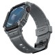 Husa Spigen Rugged Armor Pro compatibila cu Apple Watch 10 46mm Dark Grey (Ingredi, ACS08605) by www.silkase.ro