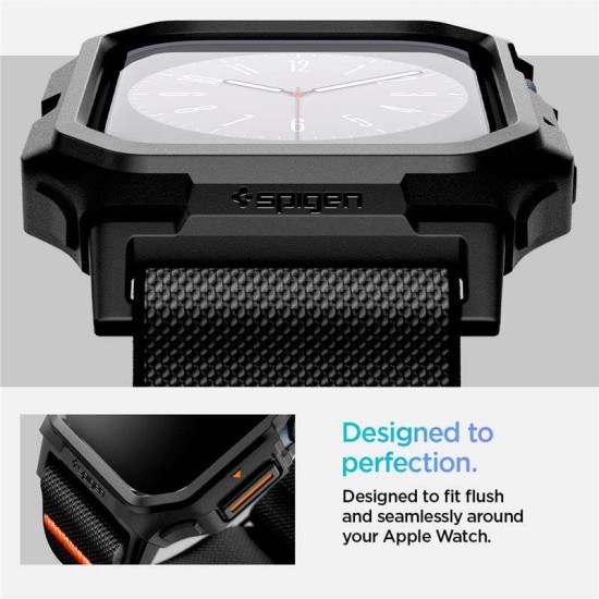 Bratara Spigen Lite Fit "Pro", negru mat, set 1x bratara, pentru Apple Watch (Spigen, Ingredi) by www.silkase.ro Bratara Spigen Lite Fit "Pro", negru mat, set 1x bratara, pentru Apple Watch (Ingredi, ACS08609) by www.silkase.ro