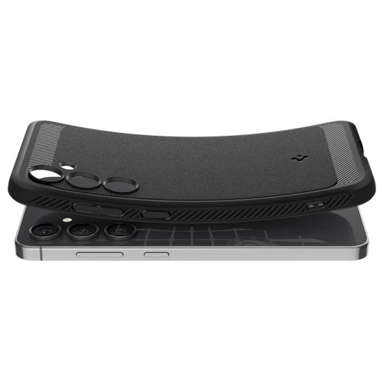 Husa Spigen Rugged Armor pentru Samsung Galaxy S24 FE, negru (Spigen, Telefoane Samsung) by www.silkase.ro Husa Spigen Rugged Armor pentru Samsung Galaxy S24 FE, negru (Telefoane Samsung, ACS08578) by www.silkase.ro