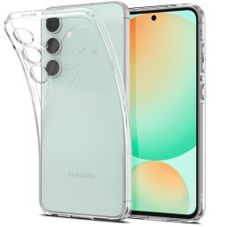 Husa Spigen Liquid Crystal pentru Samsung Galaxy S24 FE , transparent