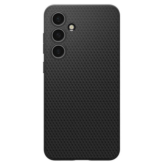 Husa Spigen Liquid Air pentru Samsung Galaxy S24 FE, negru (Telefoane Samsung, ACS08618) by www.silkase.ro