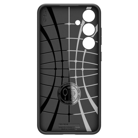 Husa Spigen Liquid Air pentru Samsung Galaxy S24 FE, negru (Telefoane Samsung, ACS08618) by www.silkase.ro