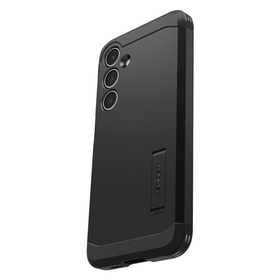 Husa Spigen Tough Armor pentru  Samsung Galaxy S24 FE, negru (Telefoane Samsung, ACS08623) by www.silkase.ro
