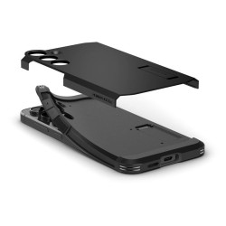 Husa Spigen Tough Armor pentru Samsung Galaxy S24 FE, negru Husa Spigen Tough Armor pentru Samsung Galaxy S24 FE, negru