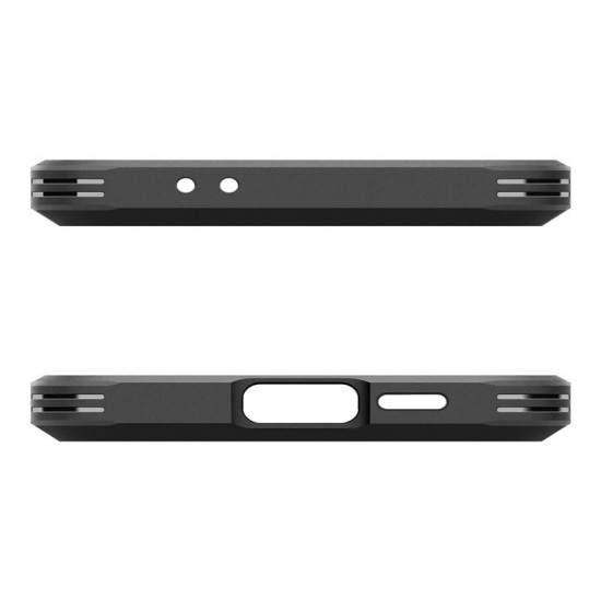 Husa Spigen Tough Armor pentru  Samsung Galaxy S24 FE, negru (Telefoane Samsung, ACS08623) by www.silkase.ro
