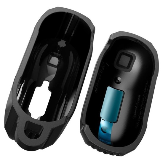 Carcasa Spigen Rugged Armor pentru AirPods 4, negru mat (Spigen, 4) by www.silkase.ro Carcasa Spigen Rugged Armor pentru AirPods 4, negru mat (4, ACS08642) by www.silkase.ro