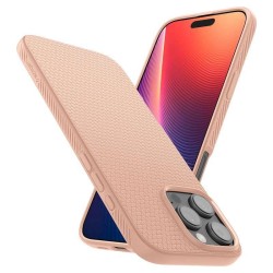 Husa Spigen Liquid Air compatibila cu iPhone 16 Pro Max Rose Titanium
