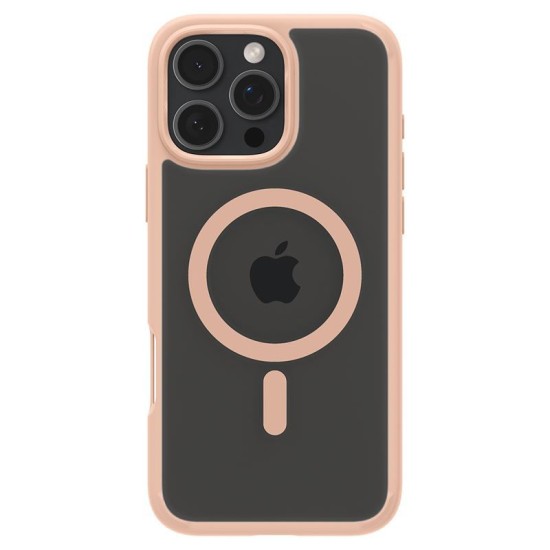 Husa Spigen Ultra Hybrid MagSafe compatibila cu iPhone 16 Pro Max Rose Titanium (iPhone 16 Pro Max, ACS08690) by www.silkase.ro