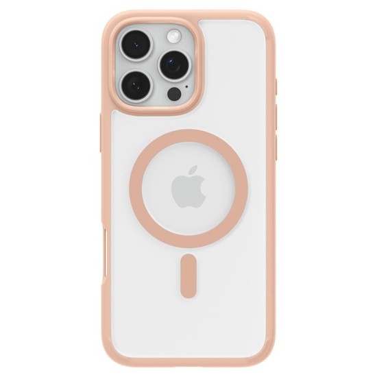 Husa Spigen Ultra Hybrid MagSafe compatibila cu iPhone 16 Pro Max Rose Titanium (iPhone 16 Pro Max, ACS08690) by www.silkase.ro