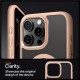 Husa Spigen Ultra Hybrid MagSafe compatibila cu iPhone 16 Pro Max Rose Titanium (iPhone 16 Pro Max, ACS08690) by www.silkase.ro