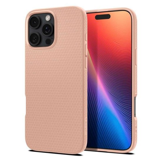 Husa Spigen Liquid Air pentru iPhone 16 Pro, roz (Spigen, iPhone 15 Pro) by www.silkase.ro Husa Spigen Liquid Air pentru iPhone 16 Pro, roz (iPhone 15 Pro, ACS08692) by www.silkase.ro