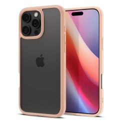 Husa Spigen Ultra Hybrid compatibila cu iPhone 16 Pro Rose Titanium
