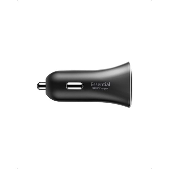 Incarcator auto Spigen Essential EV301, 30W, USB-C, compact, negru (Spigen, Incarcatoare) by www.silkase.ro Incarcator auto Spigen Essential EV301, 30W, USB-C, compact, negru (Incarcatoare, ACP08699) by www.silkase.ro
