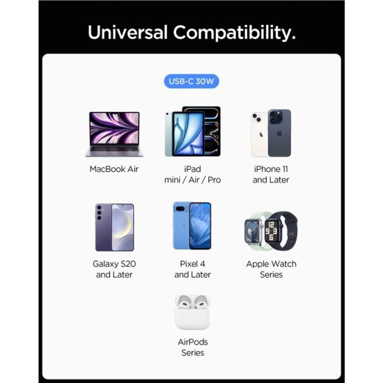 Incarcator auto Spigen Essential EV301, 30W, USB-C, compact, negru (Spigen, Incarcatoare) by www.silkase.ro Incarcator auto Spigen Essential EV301, 30W, USB-C, compact, negru (Incarcatoare, ACP08699) by www.silkase.ro