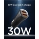Incarcator auto Spigen Essential EV302 USB-A cu 2 porturi 30W Negru (Spigen, Incarcatoare) by www.silkase.ro Incarcator auto Spigen Essential EV302 USB-A cu 2 porturi 30W Negru (Incarcatoare, ACP08700) by www.silkase.ro