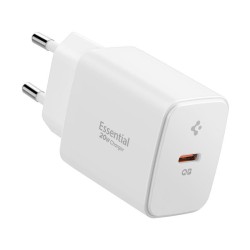 Incarcator de retea Spigen Essential EE201EU, 20W, USB-C, Alb