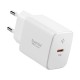 Incarcator de retea Spigen Essential EE201EU, 20W, USB-C, Alb (Spigen, Incarcatoare) by www.silkase.ro Incarcator de retea Spigen Essential EE201EU, 20W, USB-C, Alb (Incarcatoare, ACH08701) by www.silkase.ro
