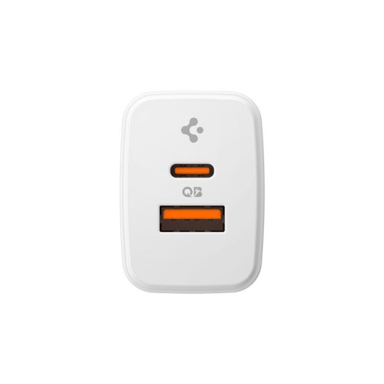 Încărcător de Rețea Spigen Essential EE202EU, 20W, USB-C, Fast Charge, Alb Încărcător de Rețea Spigen Essential EE202EU, 20W, USB-C, Fast Charge, Alb (Cabluri Telefon, ACH08704) by www.silkase.ro