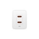 Incarcator retea Spigen Essential EE472EU, 47W, Alb (Spigen, Incarcatoare) by www.silkase.ro Incarcator retea Spigen Essential EE472EU, 47W, Alb (Incarcatoare, ACH08707) by www.silkase.ro