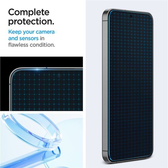 Set 2 folii de protectie Spigen Glass tR EZ Fit pentru Samsung Galaxy A56/ S24 FE, transparenta (Spigen, A56) by www.silkase.ro Set 2 folii de protectie Spigen Glass tR EZ Fit pentru Samsung Galaxy A56/ S24 FE, transparenta (A56, AGL08729) by www.silkase.ro