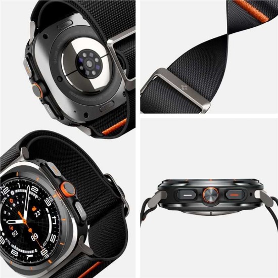 Bratara pentru Apple Watch, Spigen, Nailon, Negru (Spigen, Ingredi) by www.silkase.ro Bratara pentru Apple Watch, Spigen, Nailon, Negru (Ingredi, AMP08772) by www.silkase.ro