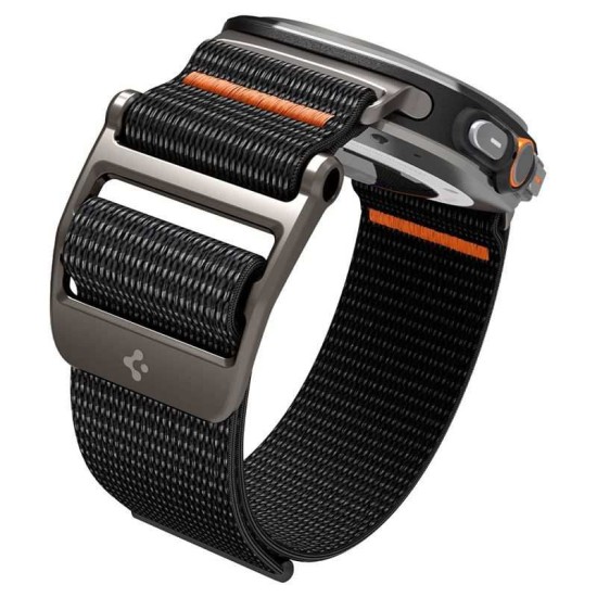 Curea Spigen DuraPro Flex compatibila cu Samsung Galaxy Watch Ultra 47mm Black (Ingredi, AMP08773) by www.silkase.ro
