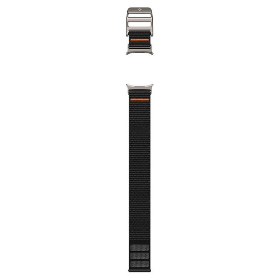 Curea Spigen DuraPro Flex compatibila cu Samsung Galaxy Watch Ultra 47mm Black (Ingredi, AMP08773) by www.silkase.ro