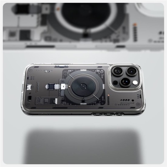 Husa Spigen Ultra Hybrid compatibila cu iPhone 16 Pro Neo One (iPhone 15 Pro, ACS08792) by www.silkase.ro