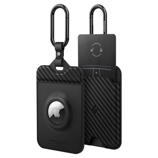 Set 2 suporturi Air Fit pentru card cheie Tesla si AirTag (Spigen, Ingredi) by www.silkase.ro Set 2 suporturi Air Fit pentru card cheie Tesla si AirTag (Accesorii auto, ACP08793) by www.silkase.ro