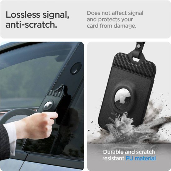 Set 2 suporturi Air Fit pentru card cheie Tesla si AirTag (Spigen, Ingredi) by www.silkase.ro Set 2 suporturi Air Fit pentru card cheie Tesla si AirTag (Accesorii auto, ACP08793) by www.silkase.ro