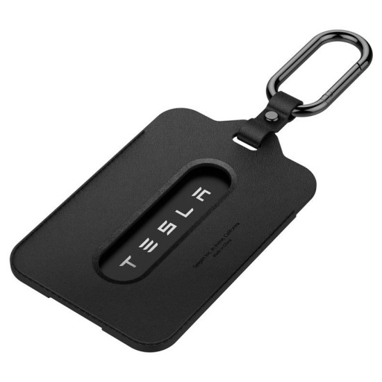 Set 2 suporturi pentru card cheie Tesla (Accesorii auto, ACP08794) by www.silkase.ro