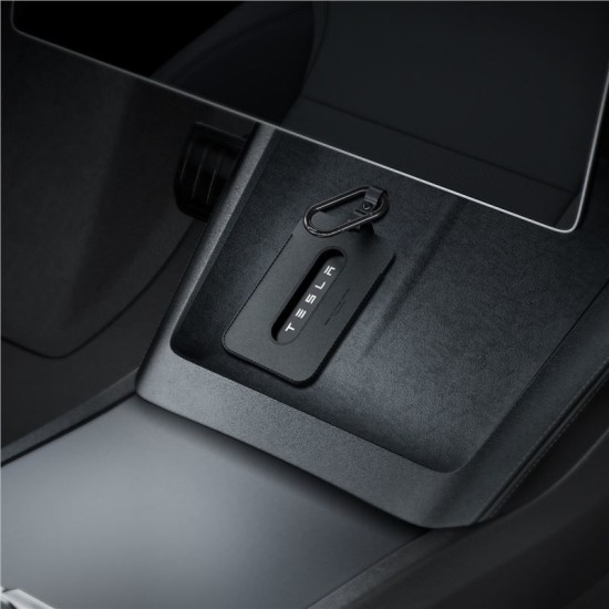 Set 2 suporturi pentru card cheie Tesla (Accesorii auto, ACP08794) by www.silkase.ro