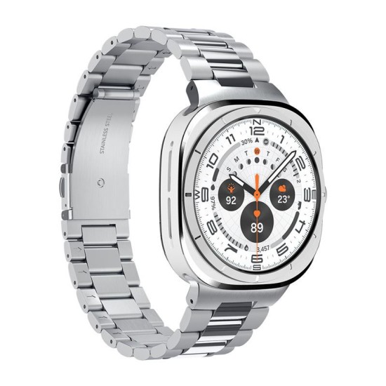 Curea otel inoxidabil Spigen Modern Fit compatibila cu Samsung Galaxy Watch Ultra 47mm Silver (Spigen, Ingredi) by www.silkase.ro Curea otel inoxidabil Spigen Modern Fit compatibila cu Samsung Galaxy Watch Ultra 47mm Silver (Ingredi, AMP08823) by www.silkase.ro