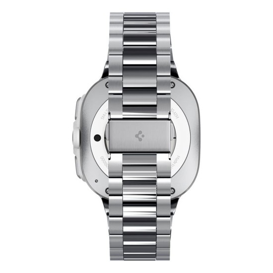 Curea otel inoxidabil Spigen Modern Fit compatibila cu Samsung Galaxy Watch Ultra 47mm Silver (Spigen, Ingredi) by www.silkase.ro Curea otel inoxidabil Spigen Modern Fit compatibila cu Samsung Galaxy Watch Ultra 47mm Silver (Ingredi, AMP08823) by www.silkase.ro
