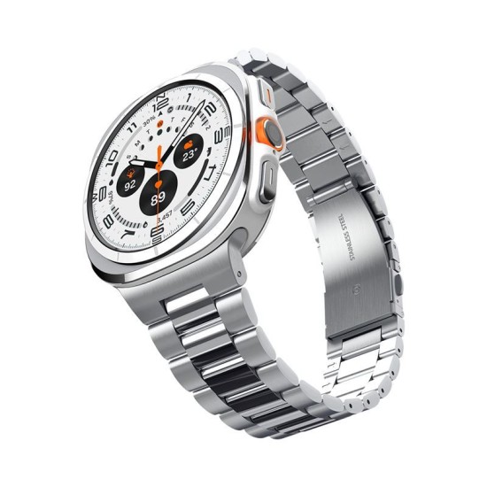 Curea otel inoxidabil Spigen Modern Fit compatibila cu Samsung Galaxy Watch Ultra 47mm Silver (Spigen, Ingredi) by www.silkase.ro Curea otel inoxidabil Spigen Modern Fit compatibila cu Samsung Galaxy Watch Ultra 47mm Silver (Ingredi, AMP08823) by www.silkase.ro