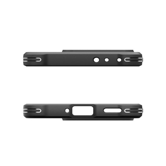 Husa Spigen Rugged Armor compatibila cu Xiaomi 14T Matte Black (Ingredi, ACS08857) by www.silkase.ro