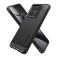 Husa Spigen Rugged Armor compatibila cu Xiaomi 14T Matte Black (Ingredi, ACS08857) by www.silkase.ro