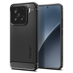 Husă Spigen Rugged Armor, negru mat - Xiaomi 15