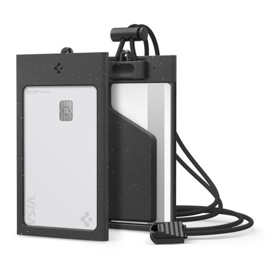 Suport de ecuson magnetic Spigen MagSlide, negru (Diverse accesorii, AFA08860) by www.silkase.ro