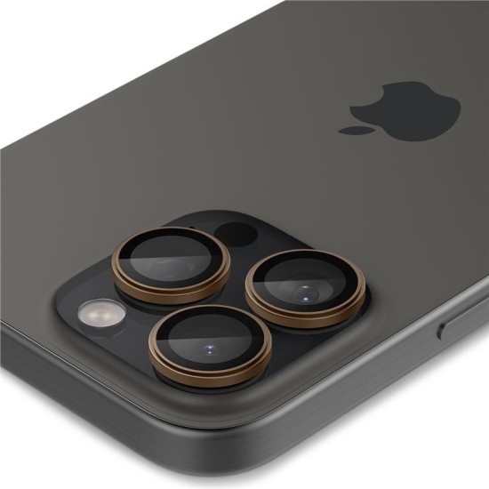 Set 6 protectii sticla camera foto Spigen Optik EZ FIT compatibil cu iPhone 16 Pro / 16 Pro Max Desert Titanium (Spigen, Ingredi) by www.silkase.ro Set 6 protectii sticla camera foto Spigen Optik EZ FIT compatibil cu iPhone 16 Pro / 16 Pro Max Desert Titanium (Ingredi, AGL08862) by www.silkase.ro