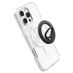 Suport telefon Spigen Dual Pop Mag, ergonomic, silicon, negru