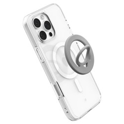 Suport telefon Spigen Dual Pop MagSafe, gri, universal