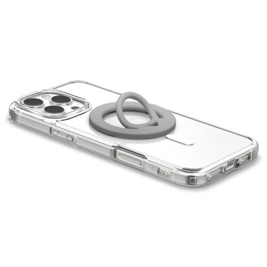 Suport telefon Spigen Dual Pop MagSafe, gri, universal (Suporturi Auto și Birou, AMP08887) by www.silkase.ro