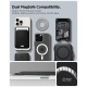 Suport telefon Spigen Dual Pop MagSafe, gri, universal (Suporturi Auto și Birou, AMP08887) by www.silkase.ro