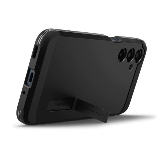 Husa Spigen Tough Armor compatibila cu Samsung Galaxy A16 4G / A16 5G Black (A16, ACS08889) by www.silkase.ro