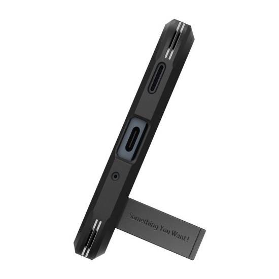 Husa Spigen Tough Armor compatibila cu Samsung Galaxy A16 4G / A16 5G Black (A16, ACS08889) by www.silkase.ro