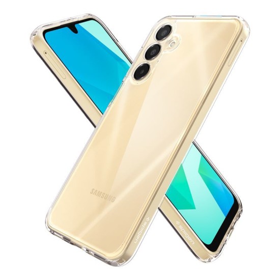 Husa Spigen Ultra Hybrid compatibila cu Samsung Galaxy A16 4G / A16 5G Crystal Clear (A16, ACS08890) by www.silkase.ro