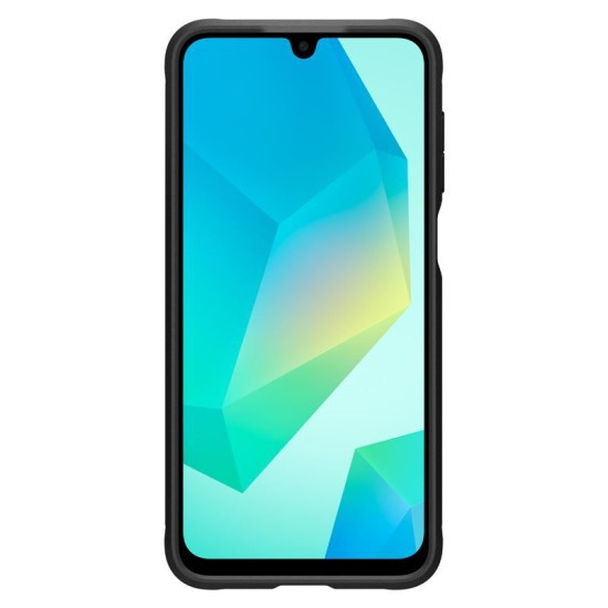 Husa Spigen Rugged Armor compatibila cu Samsung Galaxy A16 4G / A16 5G Matte Black (A16, ACS08891) by www.silkase.ro