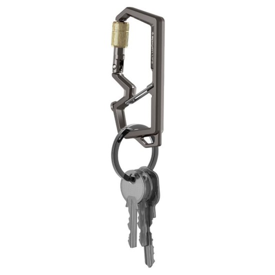 Carabina cu inel pentru chei Spigen generatia a 2-a, 1 bucata, gunmetal (Diverse accesorii, AHP08894) by www.silkase.ro