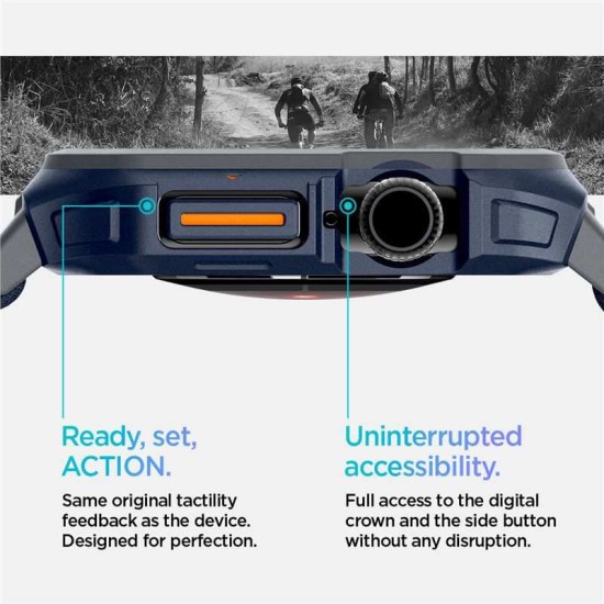 Bratara Spigen Lite Fit "Pro" pentru Apple Watch, albastru navy, set 1x (Spigen, Ingredi) by www.silkase.ro Bratara Spigen Lite Fit "Pro" pentru Apple Watch, albastru navy, set 1x (Ingredi, ACS08925) by www.silkase.ro